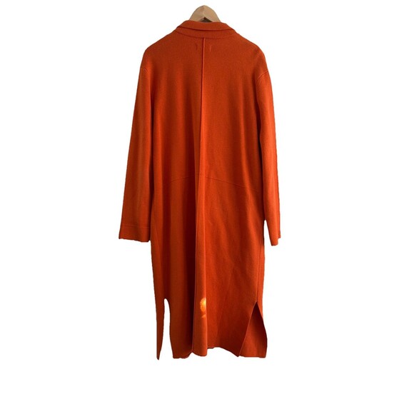 Maeve Anthropologie Cheri Longline Cardigan Sweater Blazer Orange X-Large - Picture 8 of 10